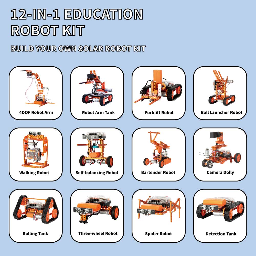 Advanced Multi-model Diy Progr - Science Project Robot ulasan dan harga