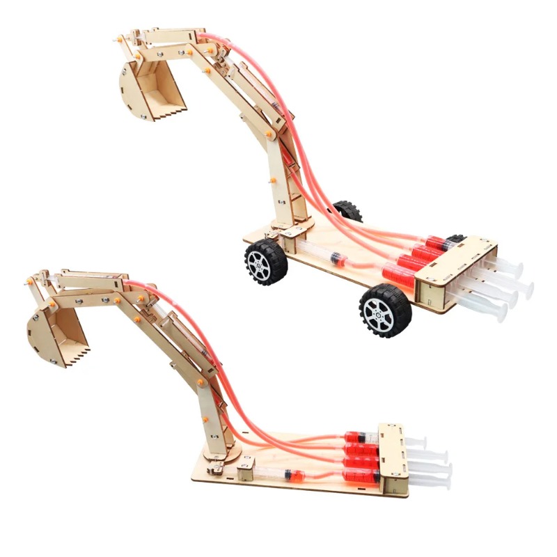 Handmade Hydraulic Excavator D - Science Diy Model ulasan dan harga