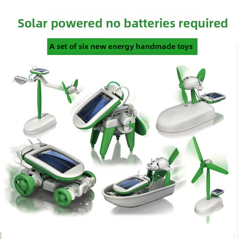 Robot Kits 6 in 1 DIY Solar Ro - Science Project Robot ulasan dan harga