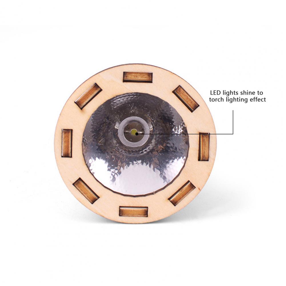 Wooden DIY Flashlight Puzzle K - Science Project Kit ulasan dan harga
