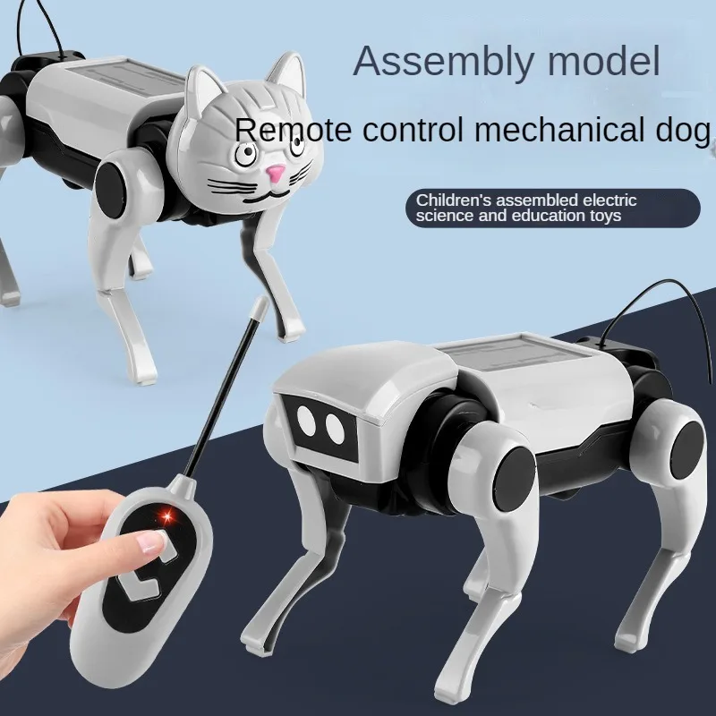 Solar Rc Robot Dog Kids Toy Sc - Science Project Robot ulasan dan harga