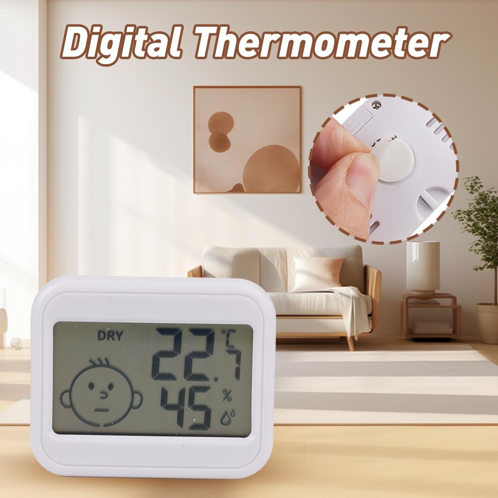 LCD Digital Thermometer Hygrom - Weather Station Indoor ulasan dan harga
