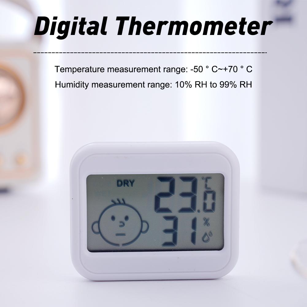LCD Digital Thermometer Hygrom - Weather Station Indoor ulasan dan harga