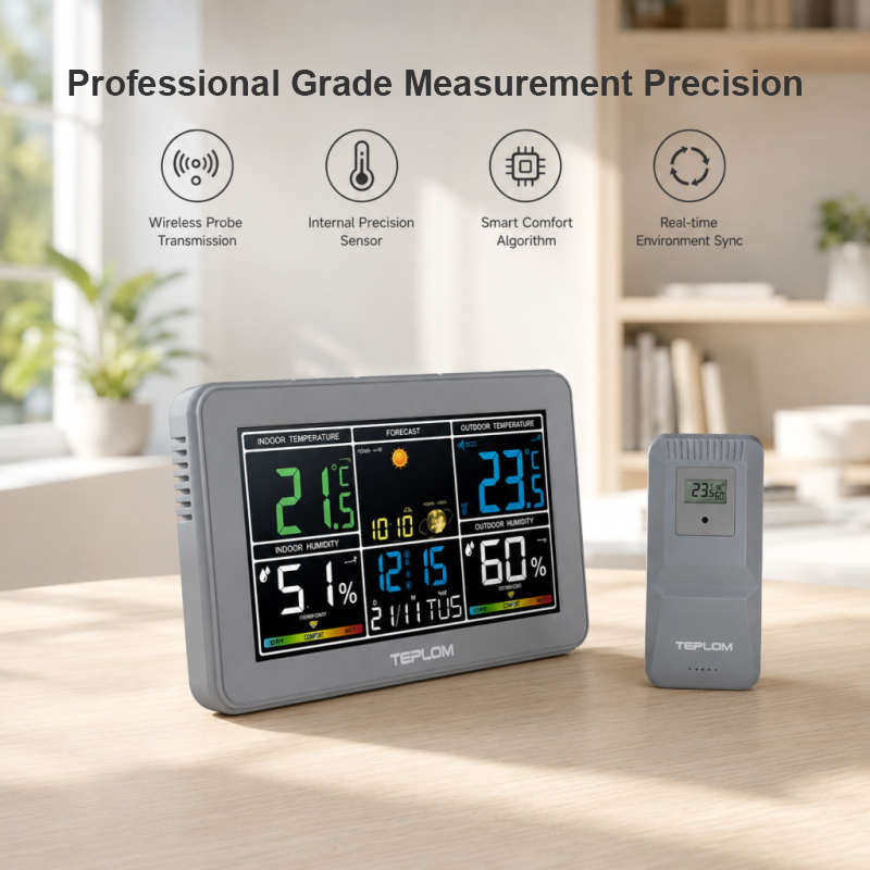 TEPLOM Multifunctional Digital - Weather Station Indoor ulasan dan harga