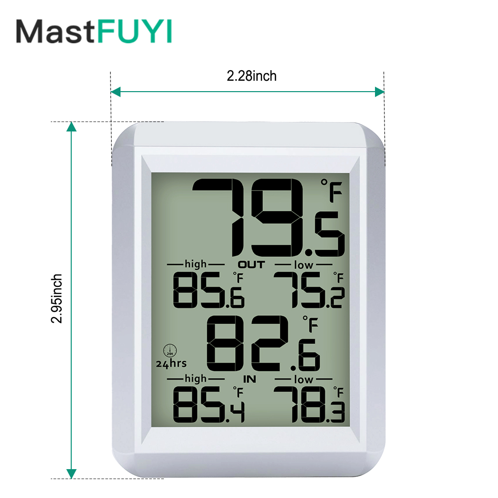 MASTFUYI Digital Thermometer I - Weather Station Indoor ulasan dan harga