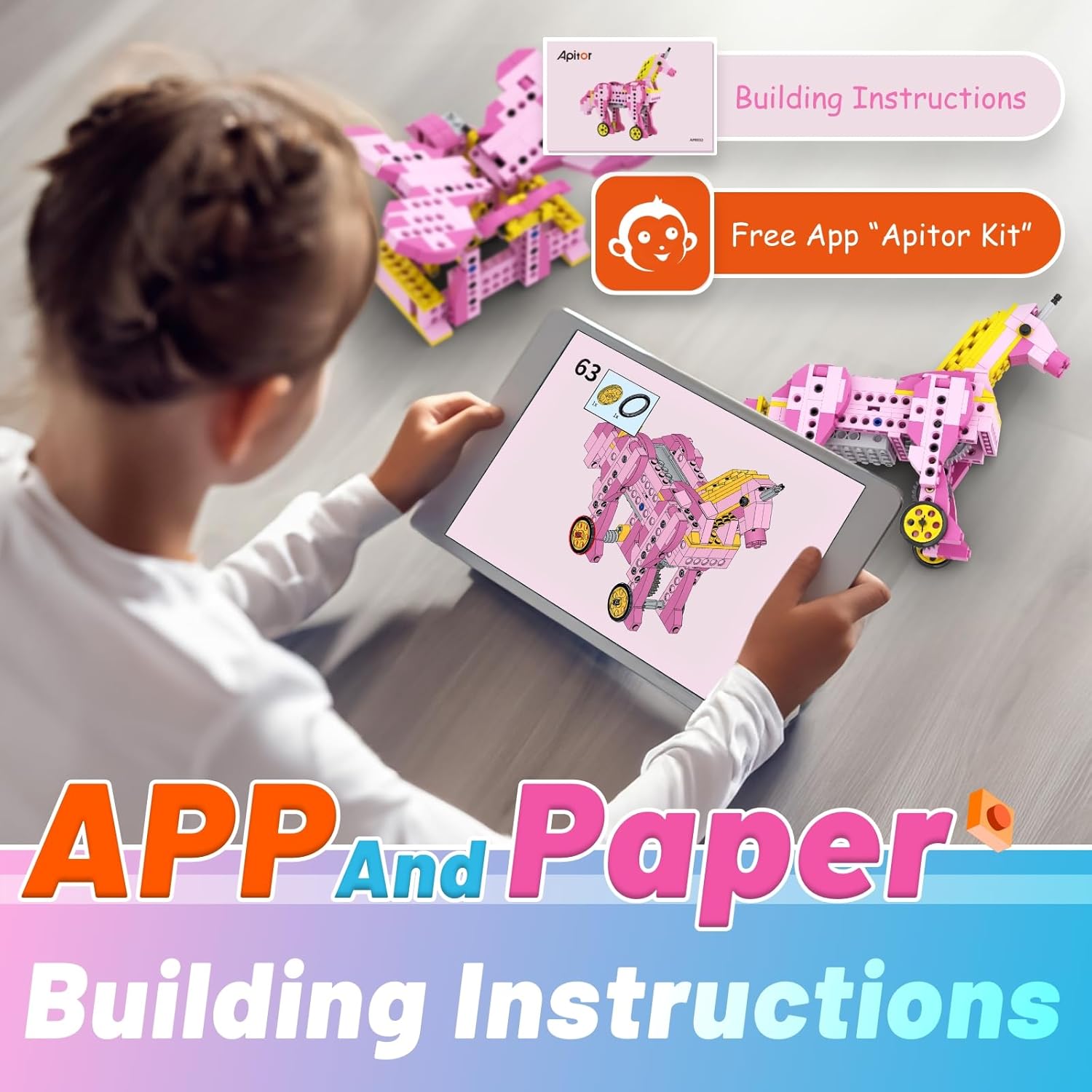 Apitor STEM Toys for Girls Gif - Science Kit ulasan dan harga