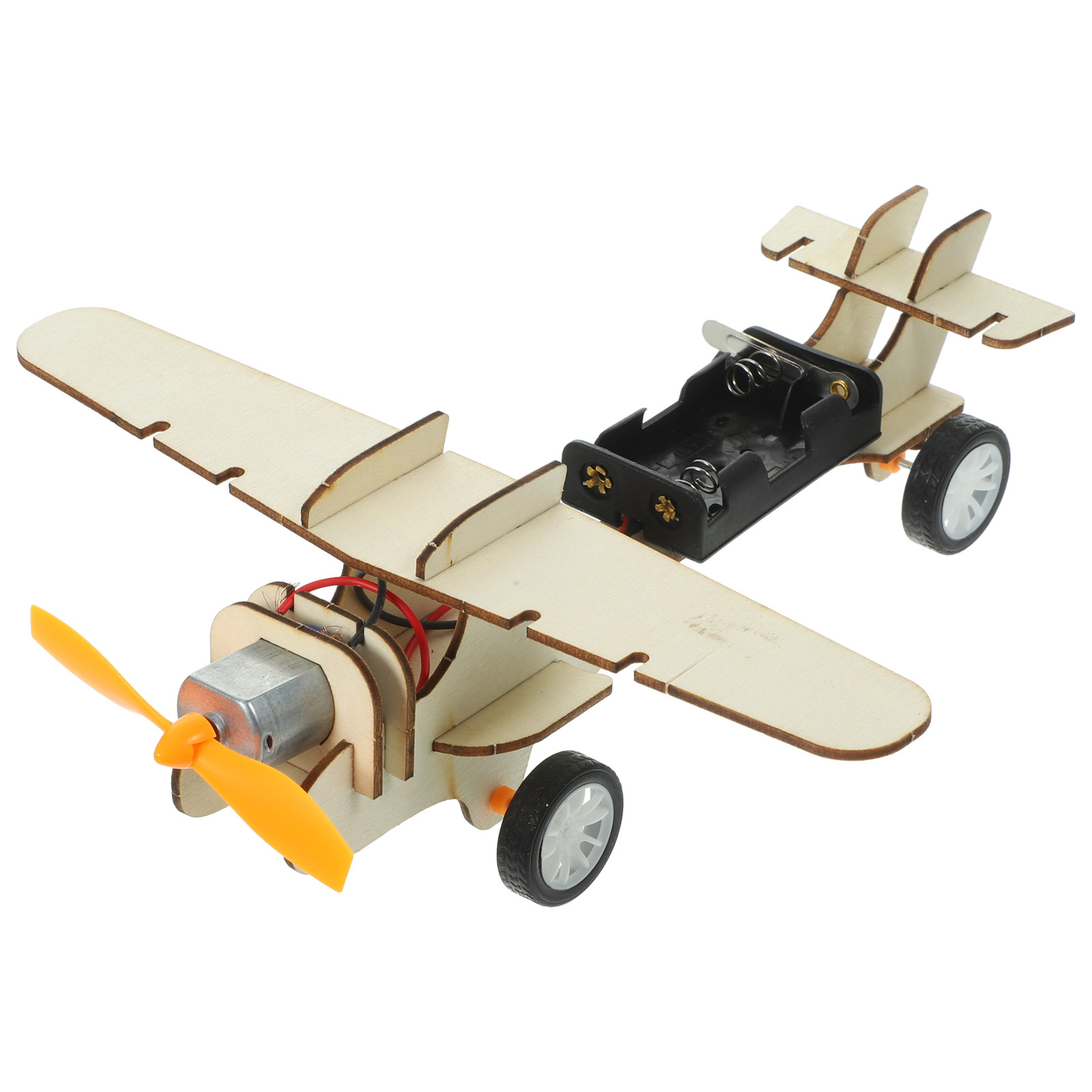 1Set Wooden Glider Plane DIY S - Science Project Kit ulasan dan harga