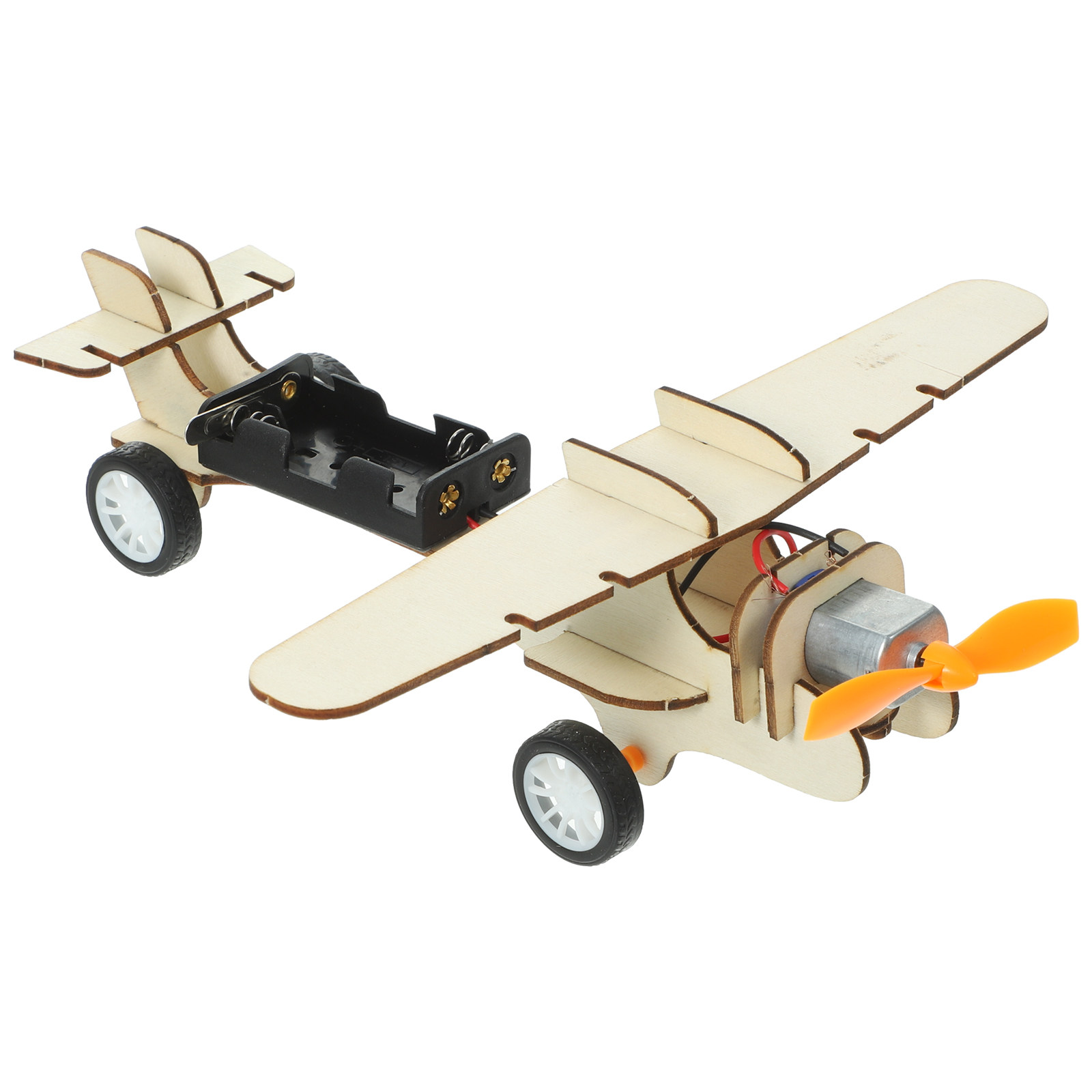 1Set Wooden Glider Plane DIY S - Science Project Kit ulasan dan harga