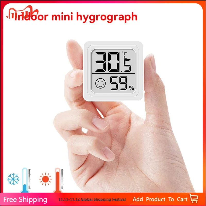2025 New Mini LCD Digital Ther - Weather Station Indoor ulasan dan harga