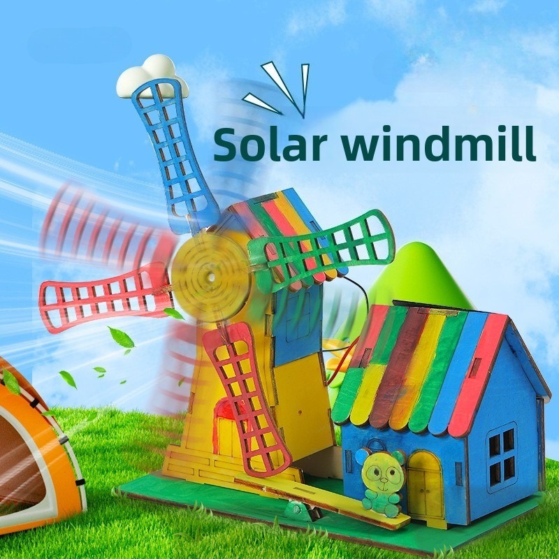 Solar windmill houses, childre - Science Max ulasan dan harga
