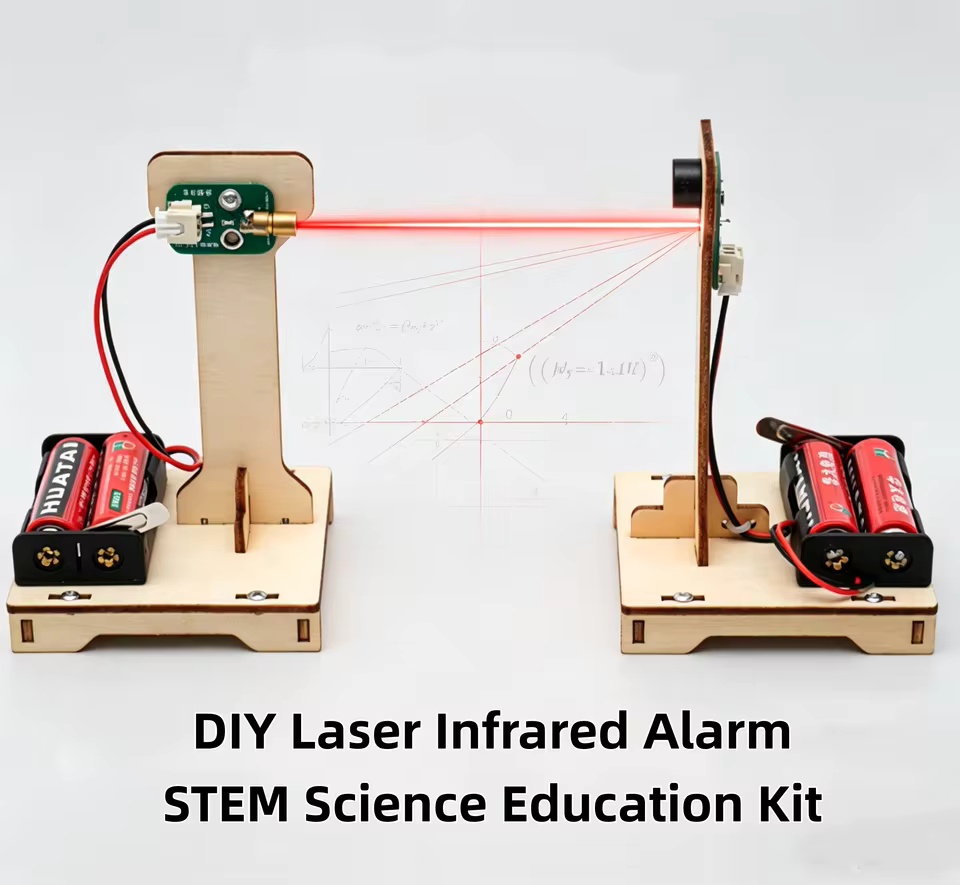 DIY Infrared Laser  학습Alar tec - Science Diy Model ulasan dan harga
