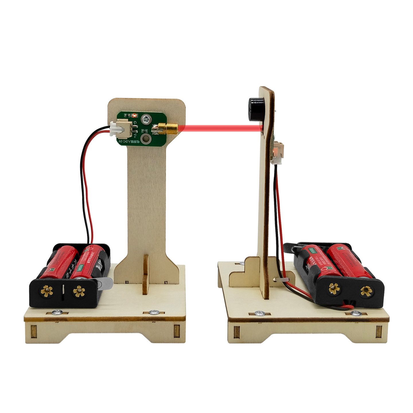 DIY Infrared Laser  학습Alar tec - Science Diy Model ulasan dan harga
