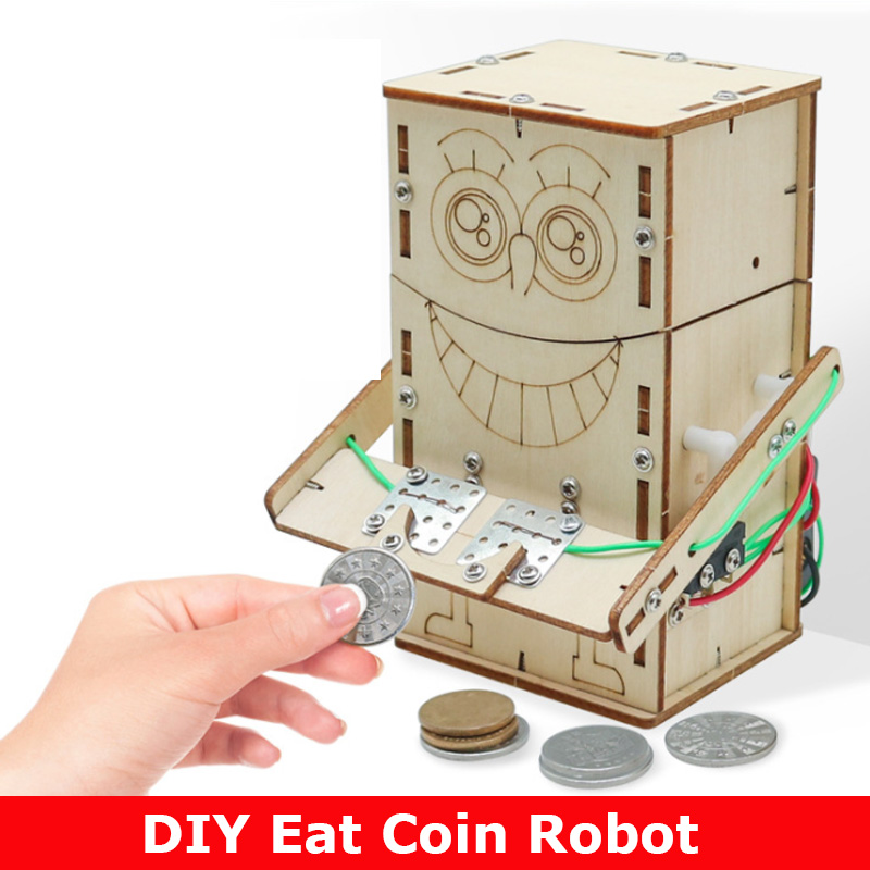 Wooden Electric Powered Eat Co - Science Diy Model ulasan dan harga