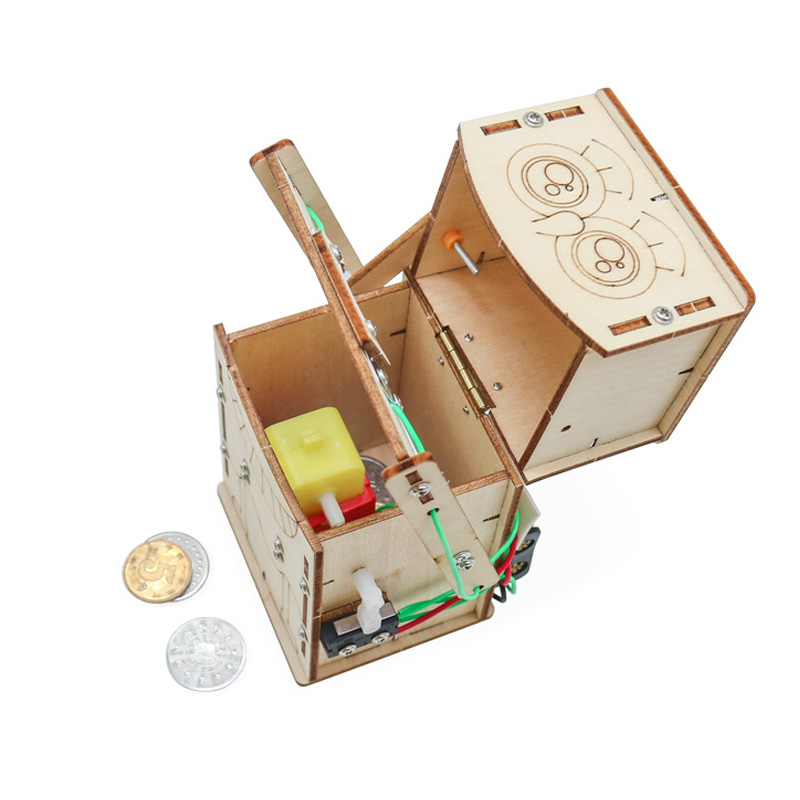 Wooden Electric Powered Eat Co - Science Diy Model ulasan dan harga