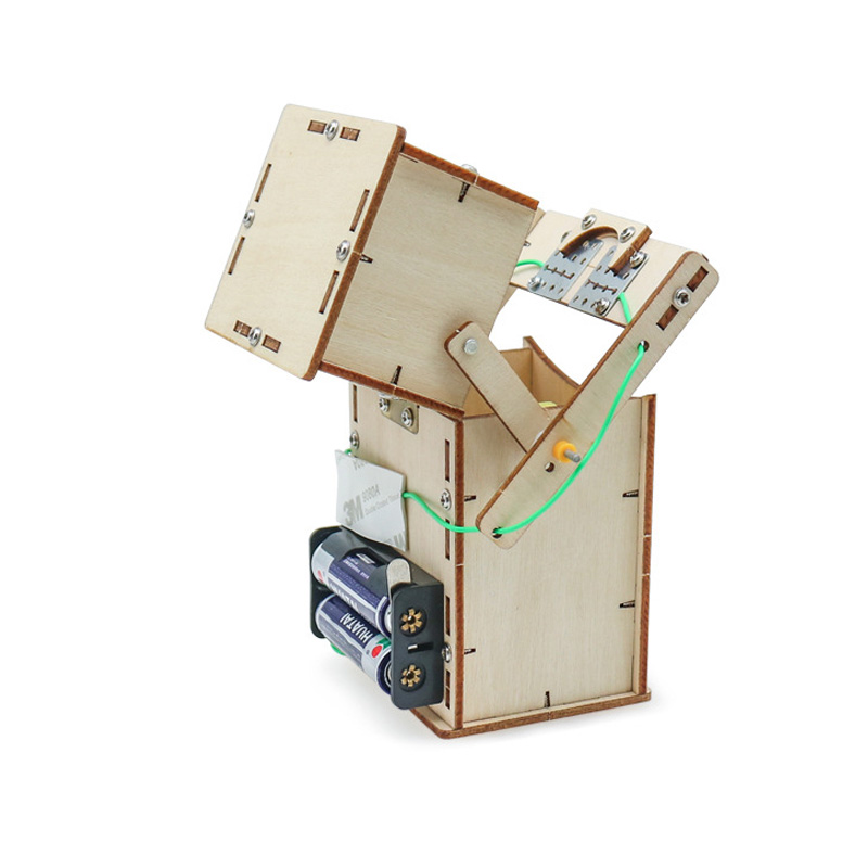 Wooden Electric Powered Eat Co - Science Diy Model ulasan dan harga