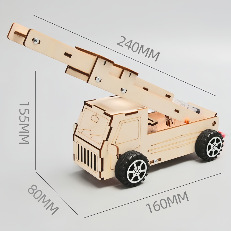 DIY Wood Ladder Fire Truck Mod - Science Diy Model ulasan dan harga