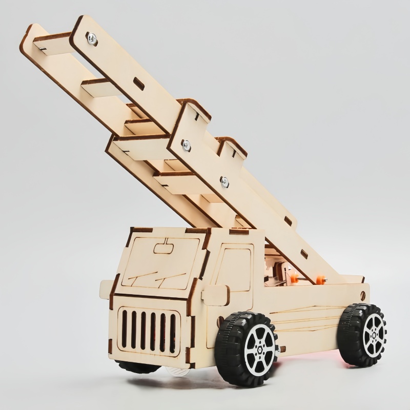 DIY Wood Ladder Fire Truck Mod - Science Diy Model ulasan dan harga
