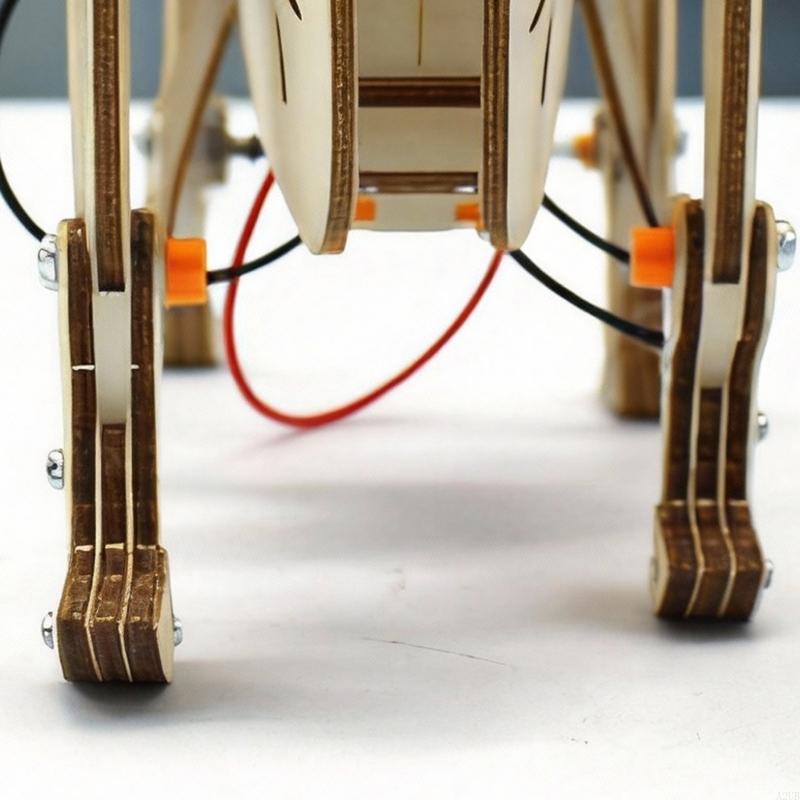 Wooden Mechanical Robot Cattle - Science Project Robot ulasan dan harga