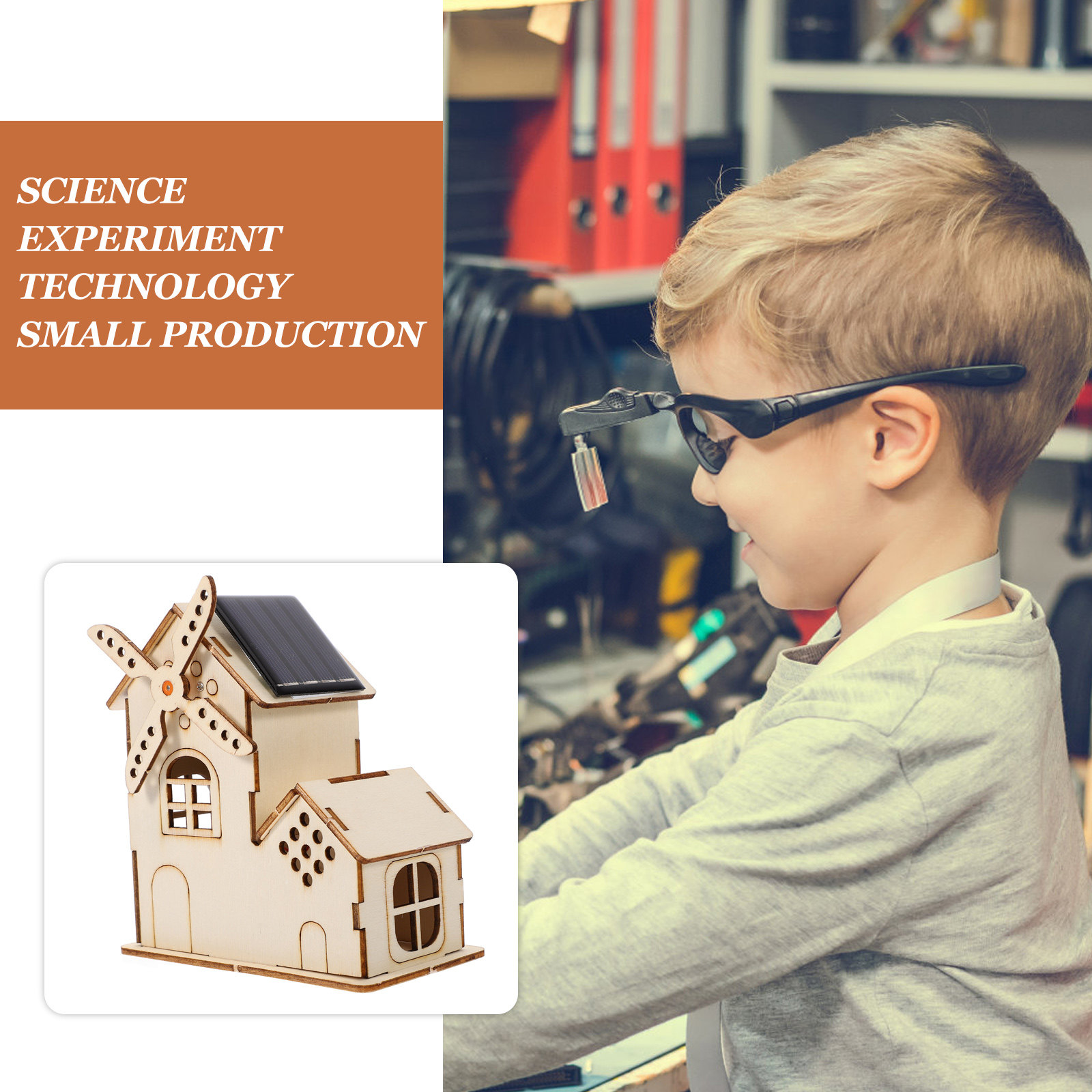 1Set Solar Windmill Assembly S - Science Project Kit ulasan dan harga