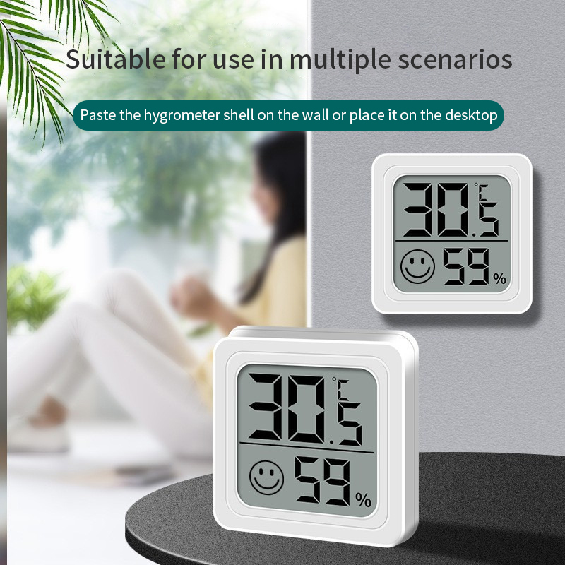 LCD Digital Thermometer Hygrom - Weather Station Indoor ulasan dan harga