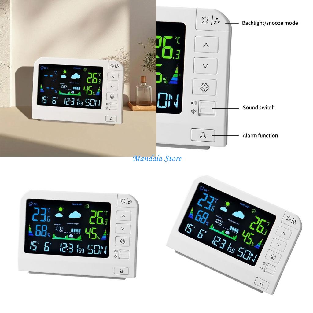 U2JC Home Weather Stations Wir - Weather Station Indoor ulasan dan harga