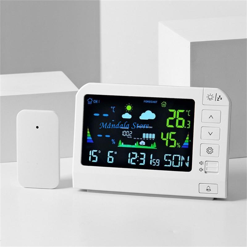 U2JC Home Weather Stations Wir - Weather Station Indoor ulasan dan harga