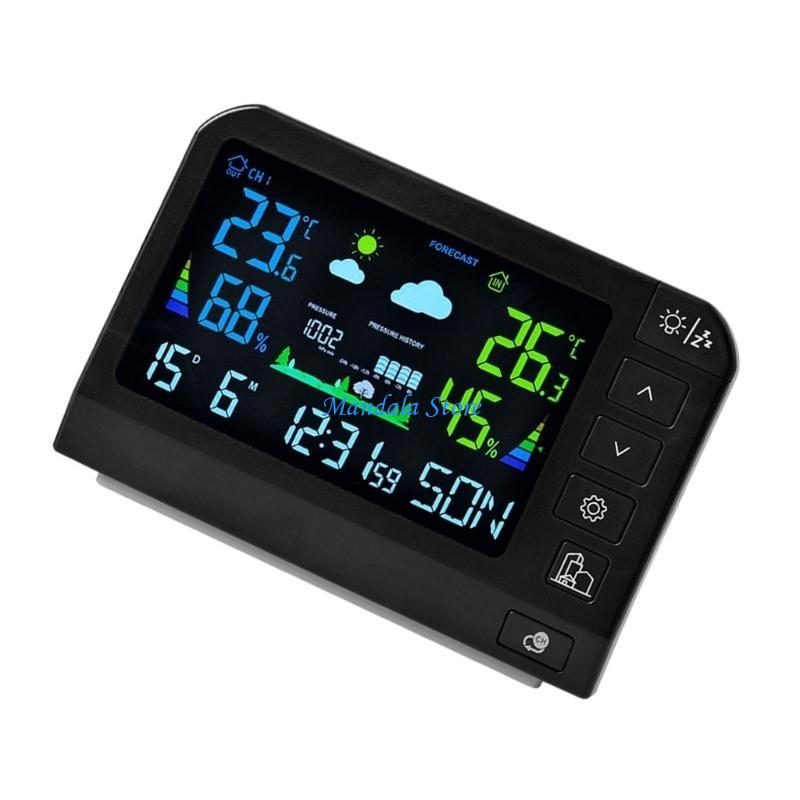 U2JC Home Weather Stations Wir - Weather Station Indoor ulasan dan harga