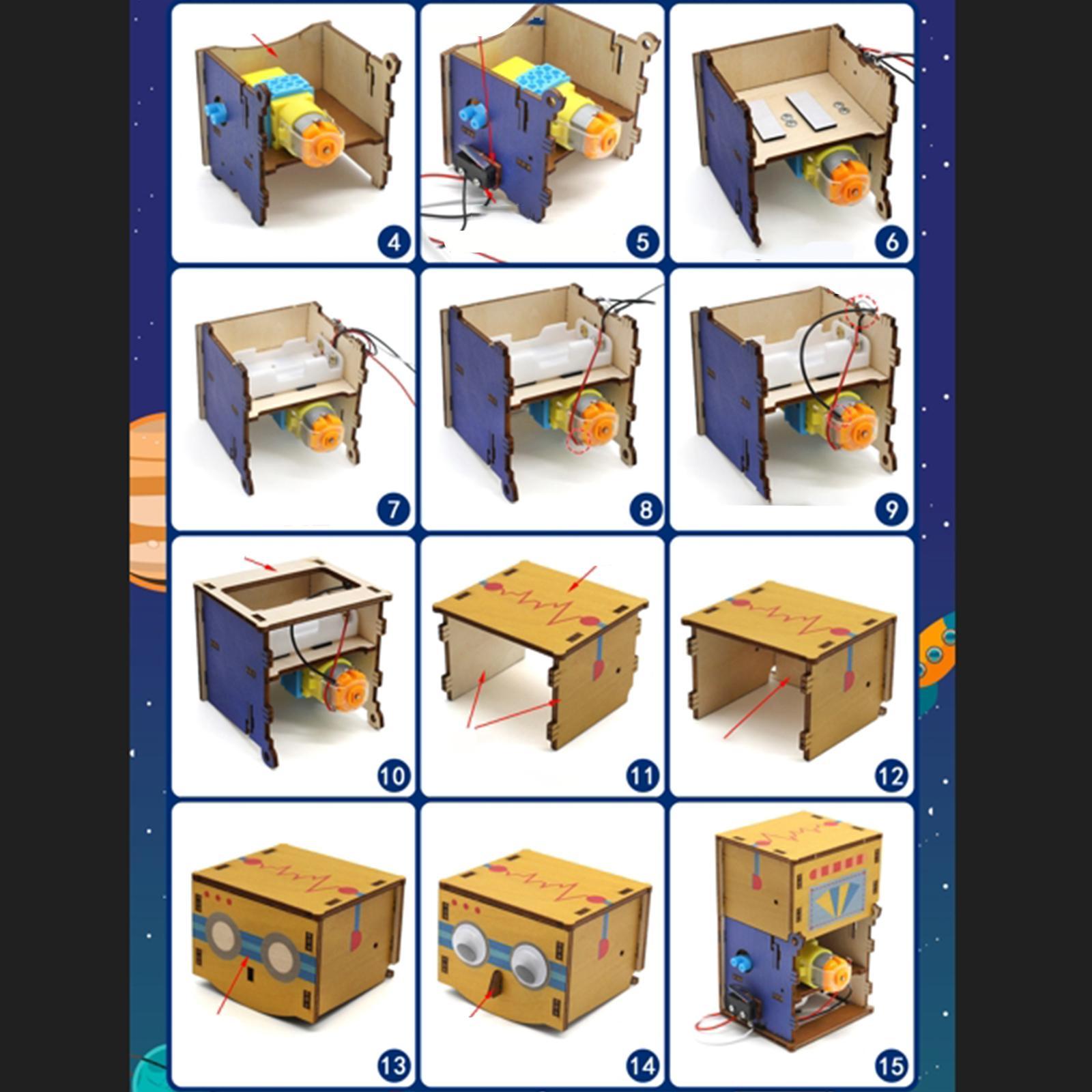 Wood Science Project Model Set - Science Project Robot ulasan dan harga