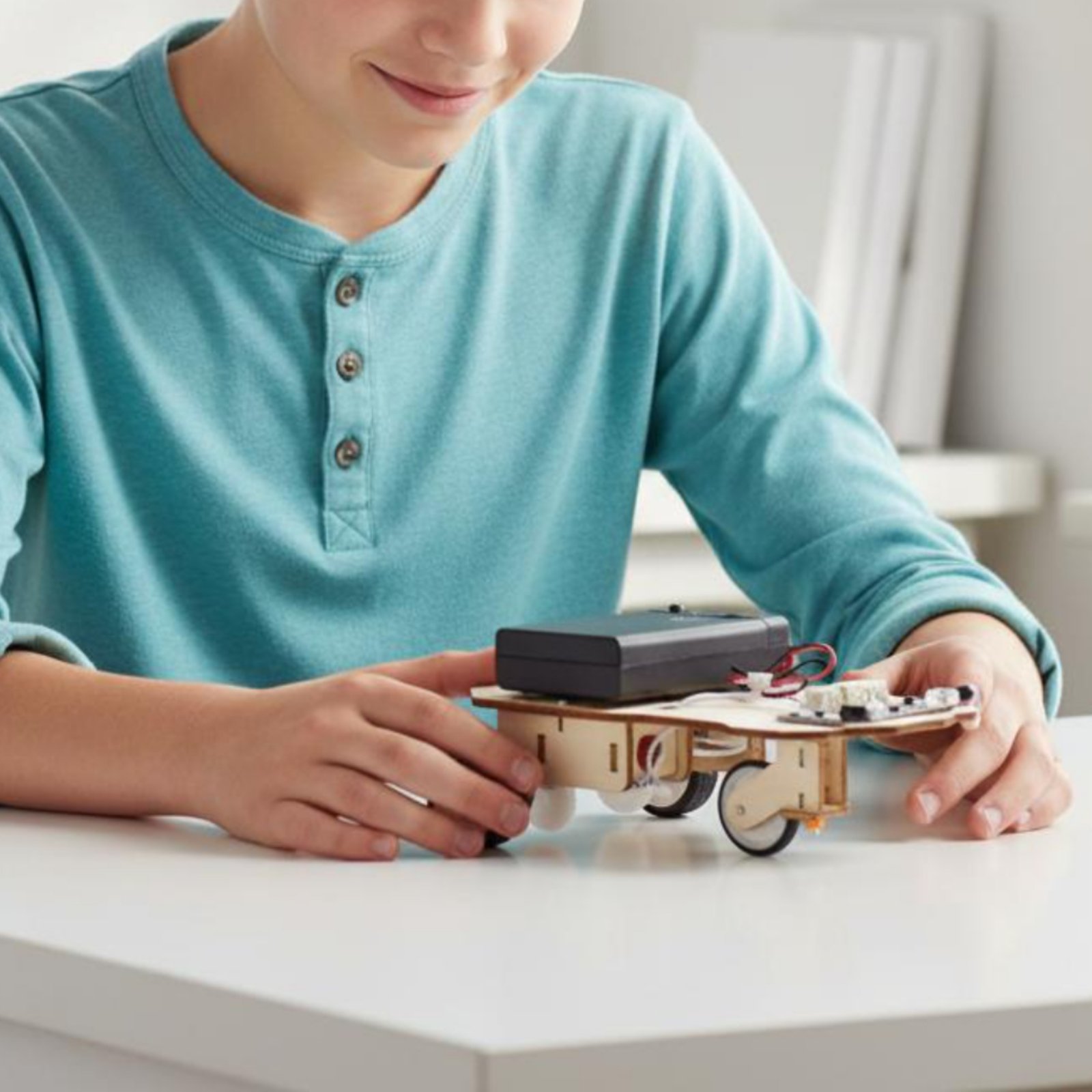 Wooden Intelligent Vehicle Kit - Science Kit ulasan dan harga
